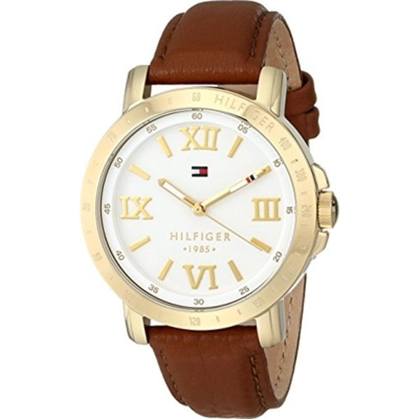 Tommy Hilfiger Women's 1781438 Analog Display Quartz Brown Watch