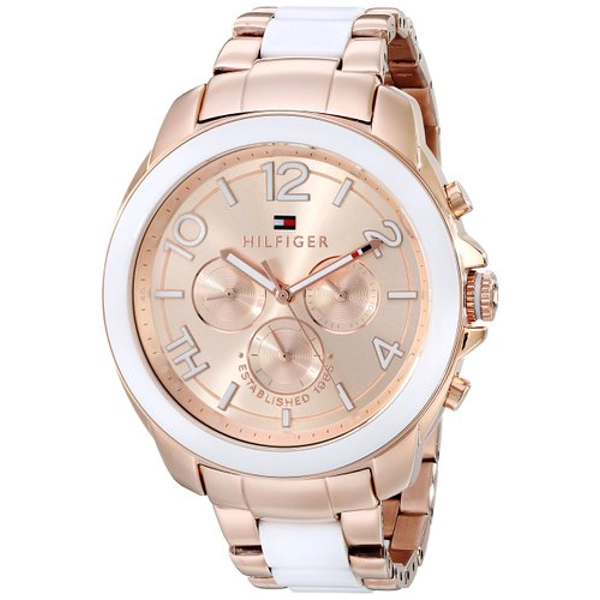 Tommy Hilfiger Women's 1781393 Rose Gold-Tone Watch