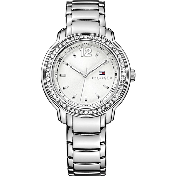 Tommy Hilfiger Silver Dial Stainlerss Steel Ladies Watch 1781469