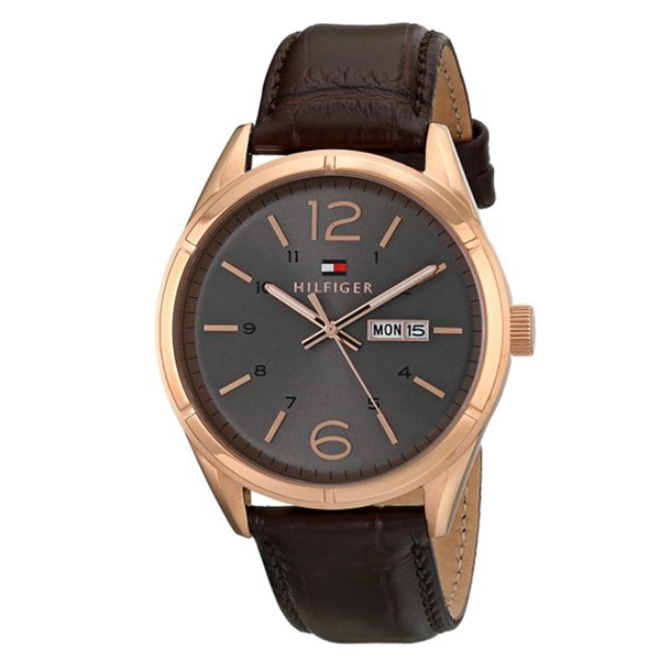 Tommy Hilfiger Men's 1791058 Analog Display Brown Watch
