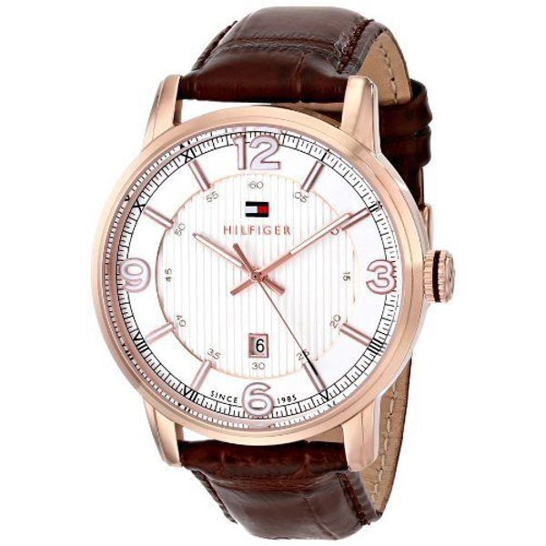 Tommy Hilfiger Men's 1710346 Analog Display Quartz Brown Watch
