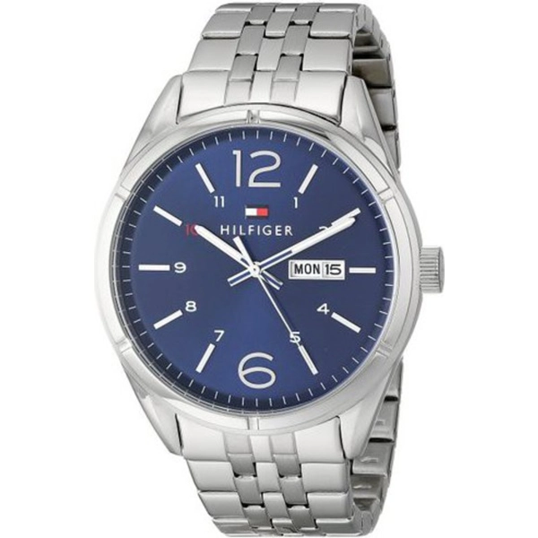 Tommy Hilfiger Men's 1791061 Analog Display Quartz Silver Watch