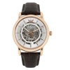 additional image for Emporio Armani Automatic Watch AR1983 Brown Leather Band