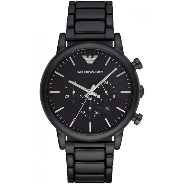 Emporio Armani AR1895 Mens Black Ion Plated Watch