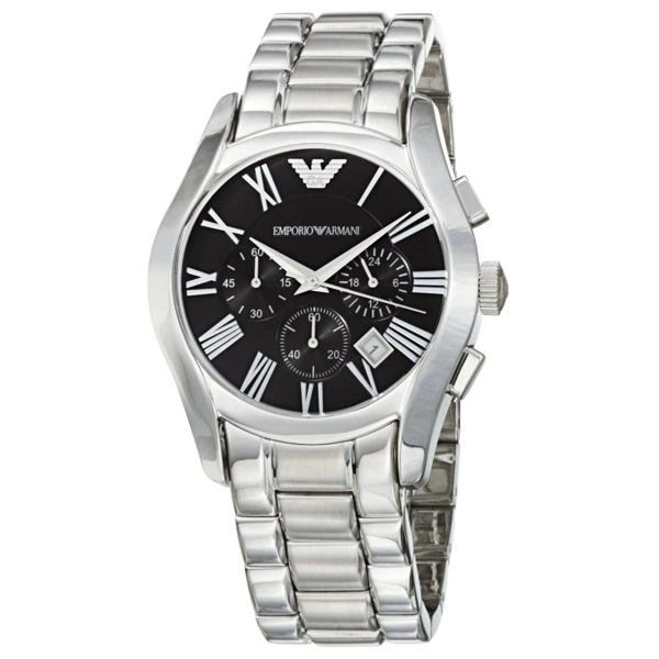 Armani AR0673 - Mens Stainless Steel Chronograph Designer Watch