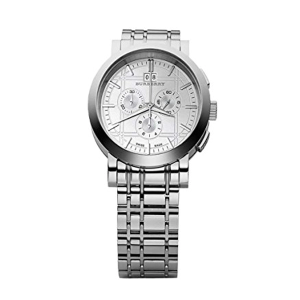 Burberry Watch Silver Stainless Steel Gents BU1384