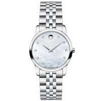 Movado Mother of Pearl Diamond Dial Ladies Wat..