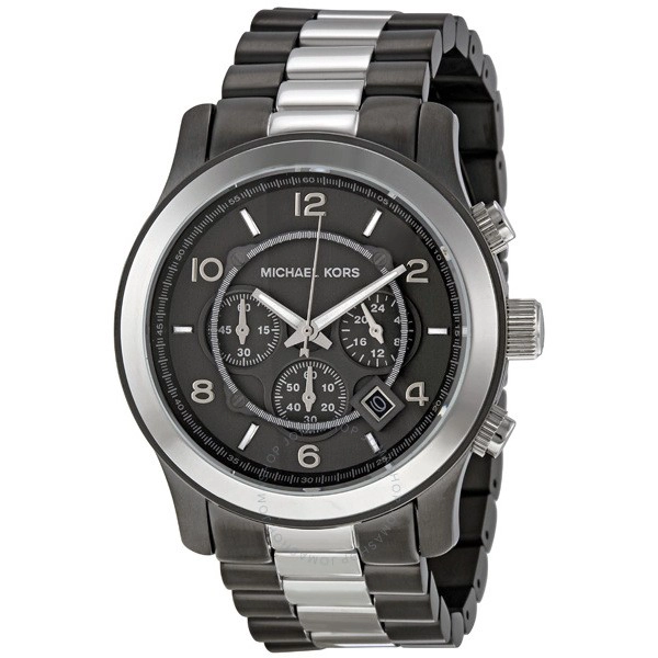 Michael Kors MK8182 Mens Carbon Coated Steel Watch