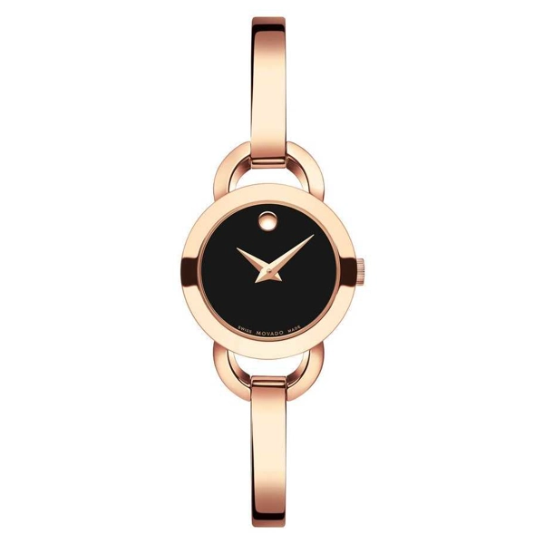 Rose gold shop movado watch women's