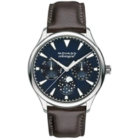 Movado Heritage Navy Dial Ladies Watch 3650009