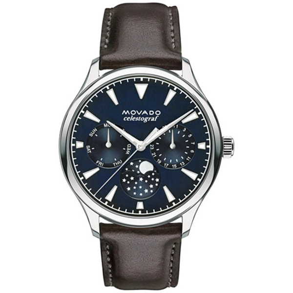 Movado Heritage Navy Dial Ladies Watch 3650009