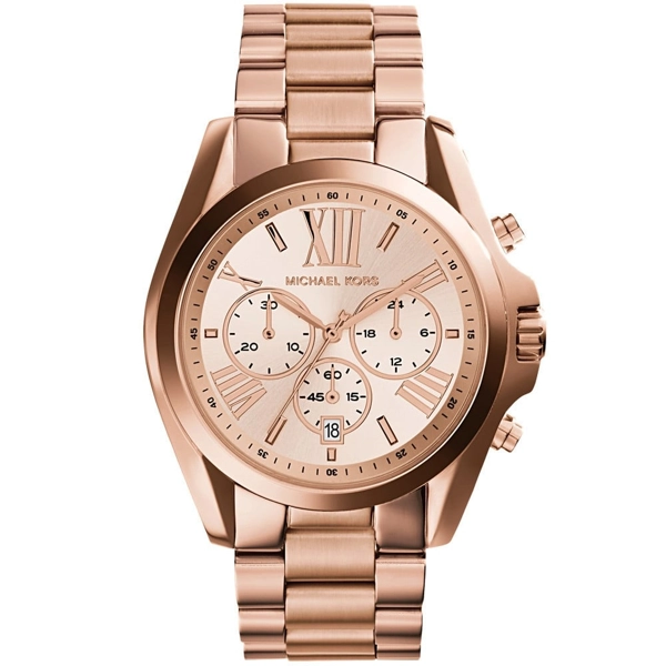 Michael Kors Roman Numeral Watch MK5503 Rose Gold