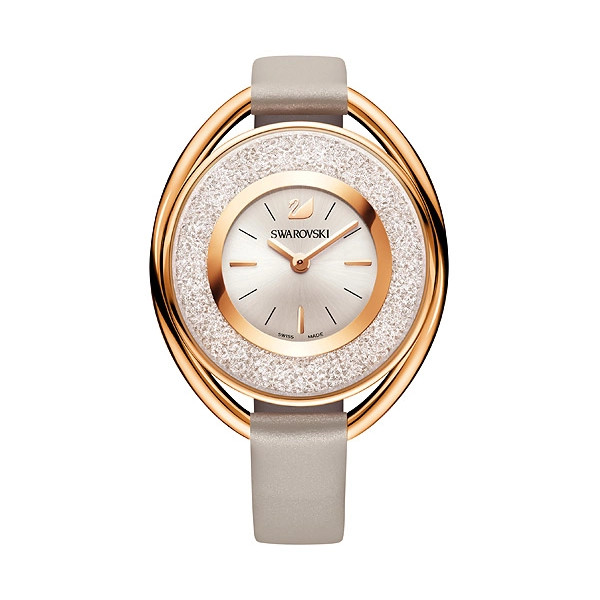 Swarovski 5158544 Ladies Crystalline Rose Gold Tone Watch