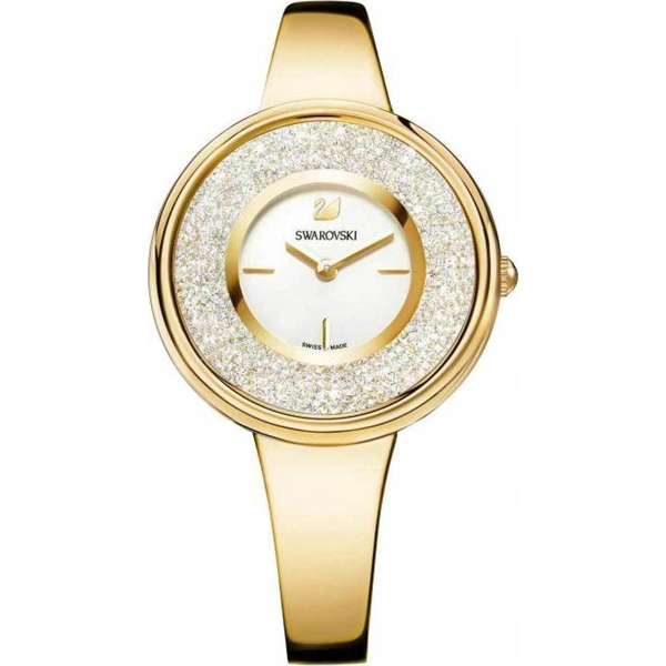 Swarovski 5269253 Crystalline Pure Yellow Gold Tone Ladies Watch