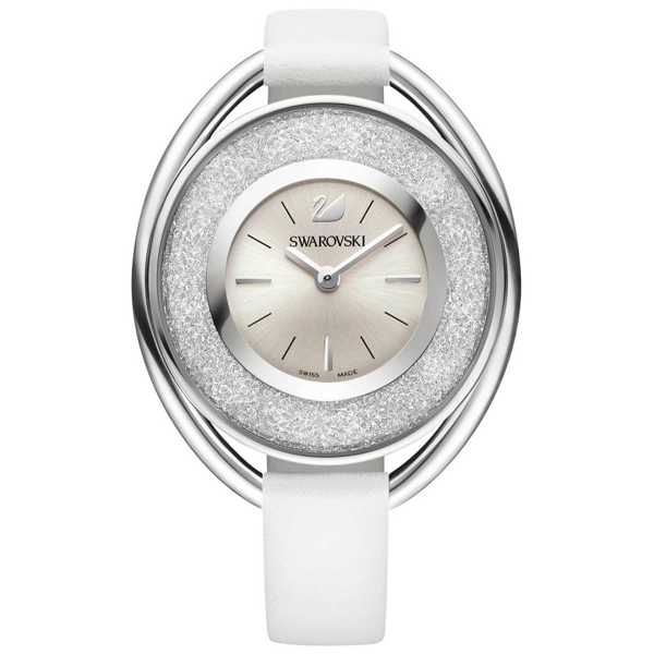 Swarovski 5158548 Crystalline Oval White Ladies Watch