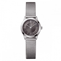 Calvin Klein K3M23124 Minimal Gray Dial Ladies..