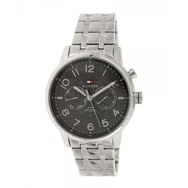 Tommy Hilfiger Men's 1791086 Analog Display Quartz Silver Watch