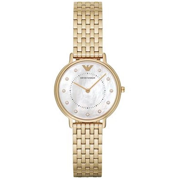 Emporio Armani AR11007 Yellow Gold Ladies Watch