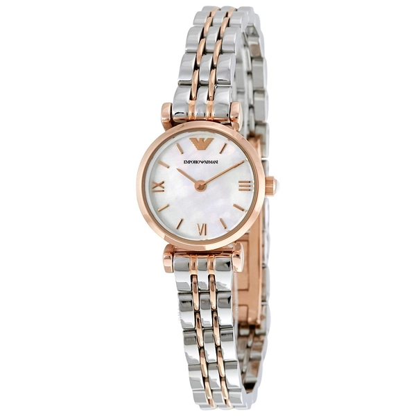 Emporio Armani AR1764 Classic White Dial Ladies Watch