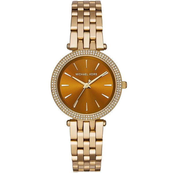 Michael Kors MK3408 Darci Mini Gold Dial Gold-tone Ladies Watch