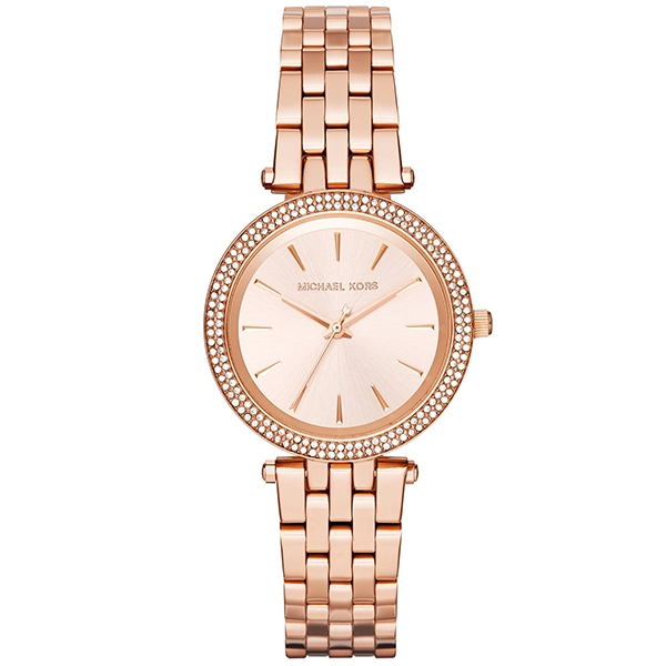 Michael Kors MK3431 Darci Crystal Rose-Tone Ladies Watch