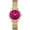 additional image for Michael Kors MK3444 Darci Fuchsia Dial Gold-tone Ladies Watch