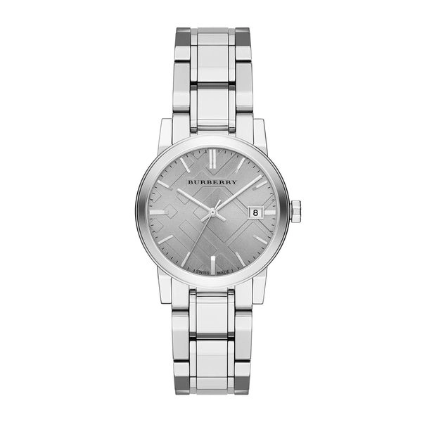 Burberry BU9143 The City Silver Stainless Ladies Watch
