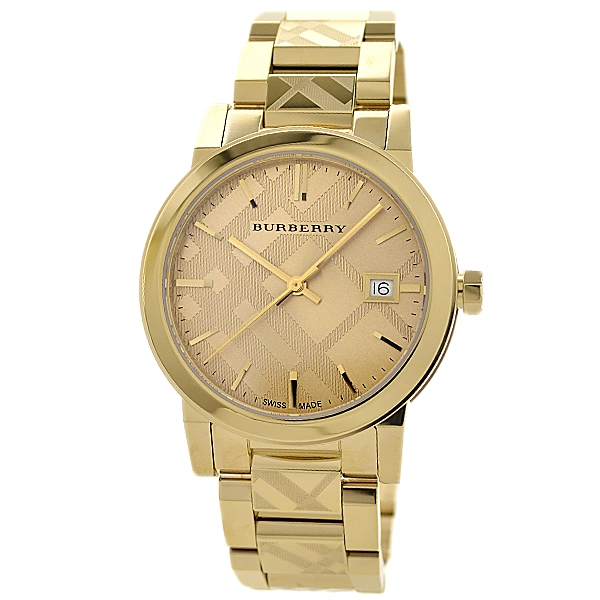 Burberry BU9145 The City Gold Tone Ladies Watch