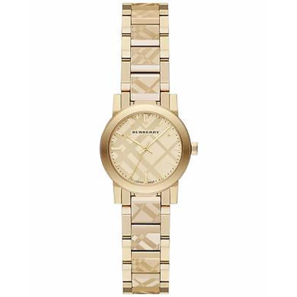 Burberry BU9234 The City Women's Swiss Gold Ion-Plated Bracelet Watch