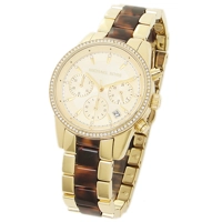 Michael Kors Mk6322 Ritz Gold Tone Ladies Watch
