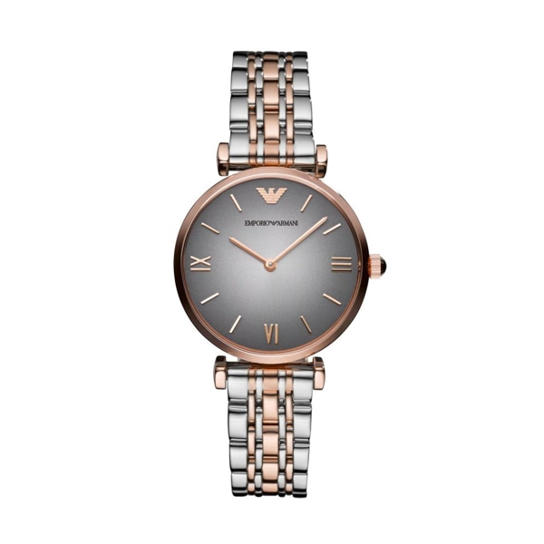 Emporio Armani AR1725 Two Tone Classic Luxury Ladies Watch