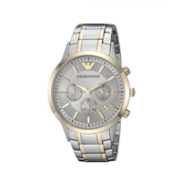 Emporio Armani AR11076 Mens Two Tone Chronogra..