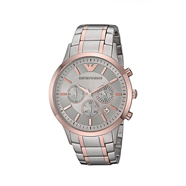 Emporio Armani AR11077 Two Tone Stainless Steel Men's Watch