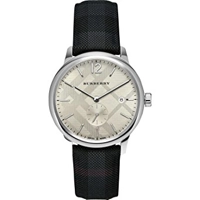 Burberry BU10008 Check Stamped Round Dial Unis..