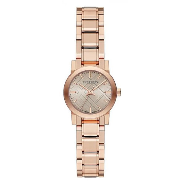 Burberry BU9228 The City Petite Nude Dial Rose Gold-Tone Ladies Watch