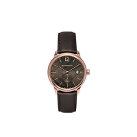 Burberry BU10012 Check Stamped Round Dial Men'..