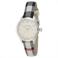Burberry BU10103 Stone Check Fabric Ladies Watch