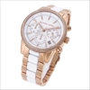additional image for Michael Kors MK6324 Ritz Quartz Chronograph White Dial Ladies Watch