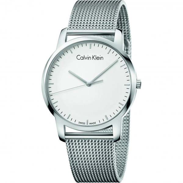 Calvin Klein K2G2G126 City Stainless Steel Mesh Strap Mens Watch