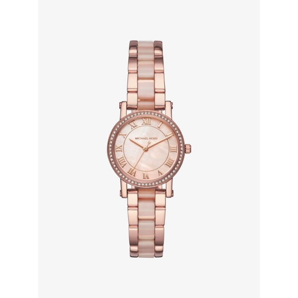 Michael Kors MK3699 Petite Norie Pave Rose Gold Women Watch