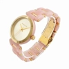 additional image for Michael Kors MK4316 Gold-Tone Dial Pink Acetate Ladies Watch