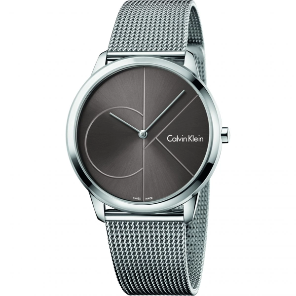 Calvin Klein K3M21123 Unisex Mesh Strap Minimal Watch