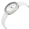 additional image for Calvin Klein K3N231L6 Firm Stainless White Leather Strap Women Watch