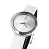 additional image for Calvin Klein K3N231L6 Firm Stainless White Leather Strap Women Watch