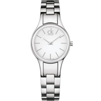 Calvin Klein K4323126 Simplicity White Dial La..