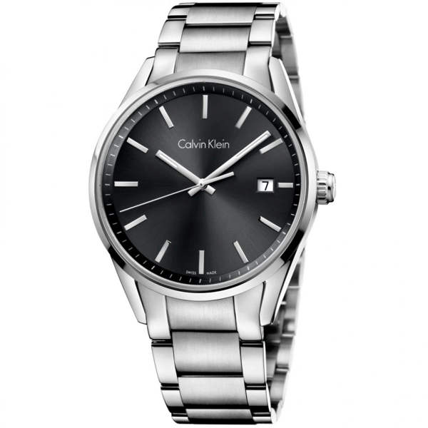 Calvin Klein K4M21143 Swiss Analog Black Dial Men's Watch