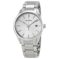 Calvin Klein K4M21146 Formality Silver Dial Me..