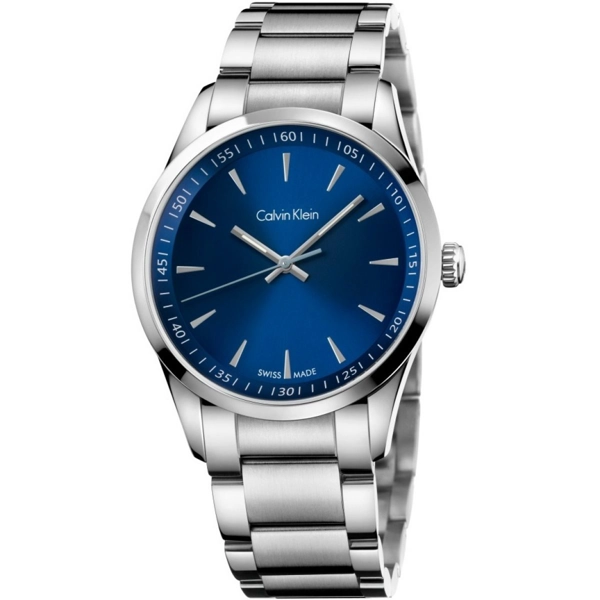 Calvin Klein K5A3114N Bold Silver Steel Bracelet Men's Watch