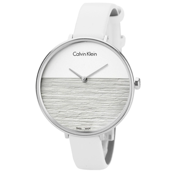Calvin Klein K7A231L6 Rise Collection Leather Strap Women's Watch