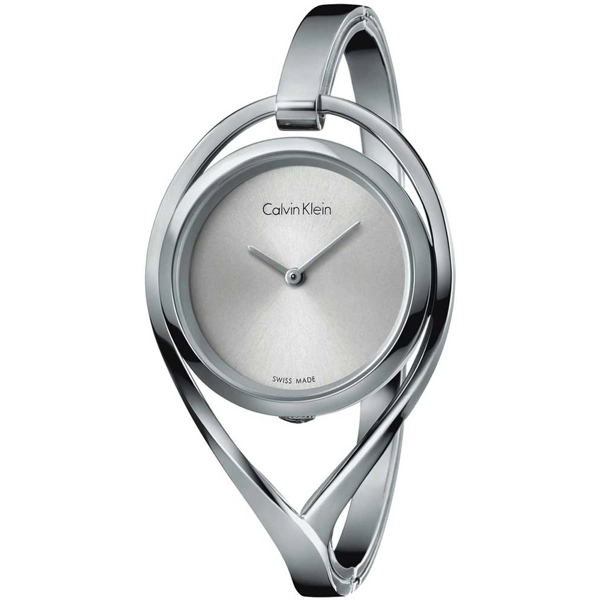 Calvin Klein K6L2M116 Silver Dial Light Medium Bangle Ladies Watch